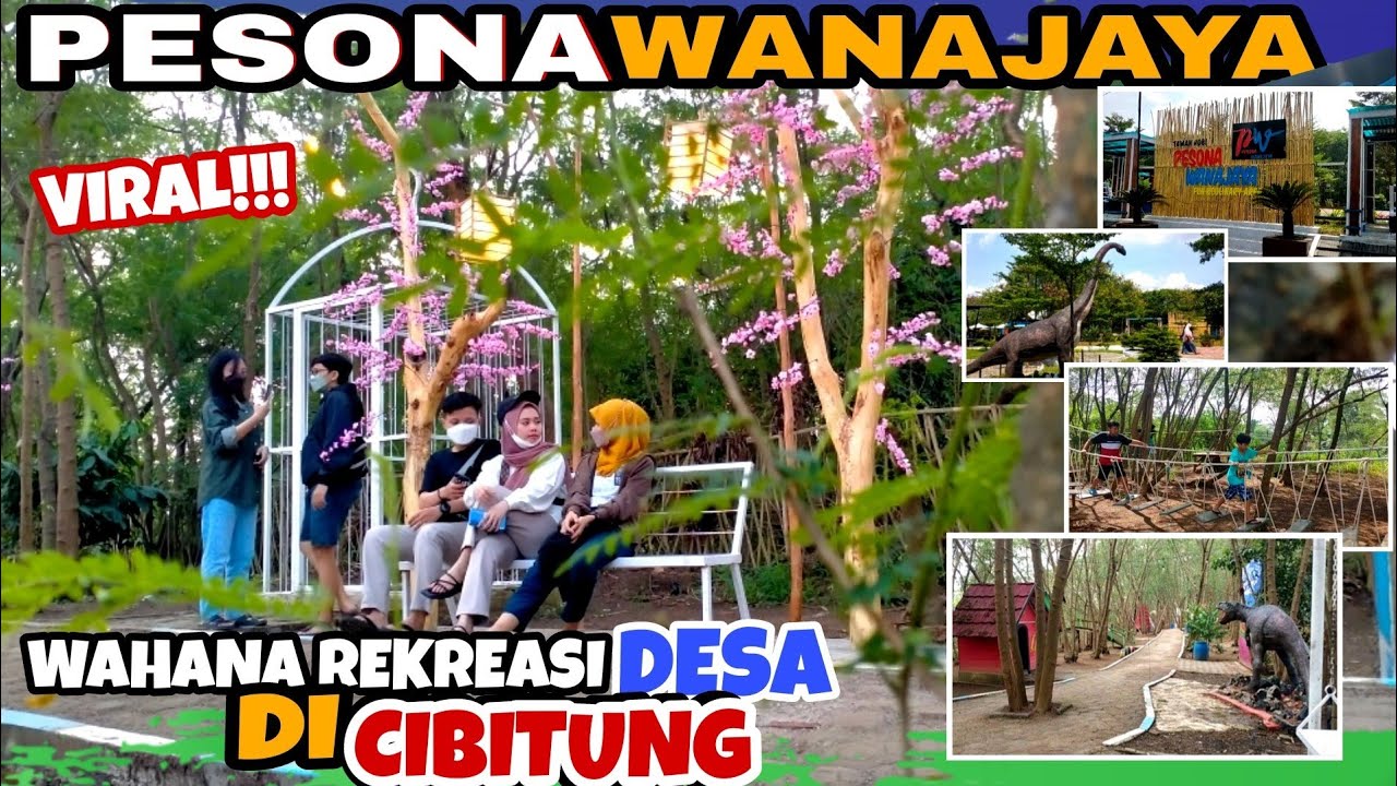 Taman Pesona Wanajaya || Wahana Rekreasi Desa Di Cibitung