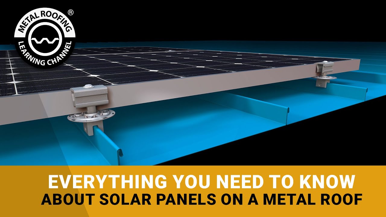 Can You Use Solar Panels On A Metal Roof? FAQ's Answered: Interview With A Solar Installer