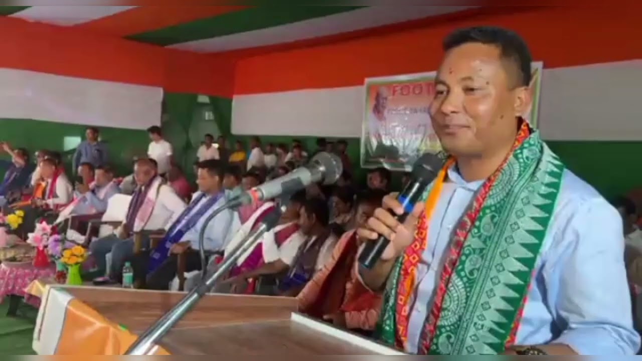 Strong speech of Charan Boro MLA of BPF Party At Pasnoi serfang,Udalguri.