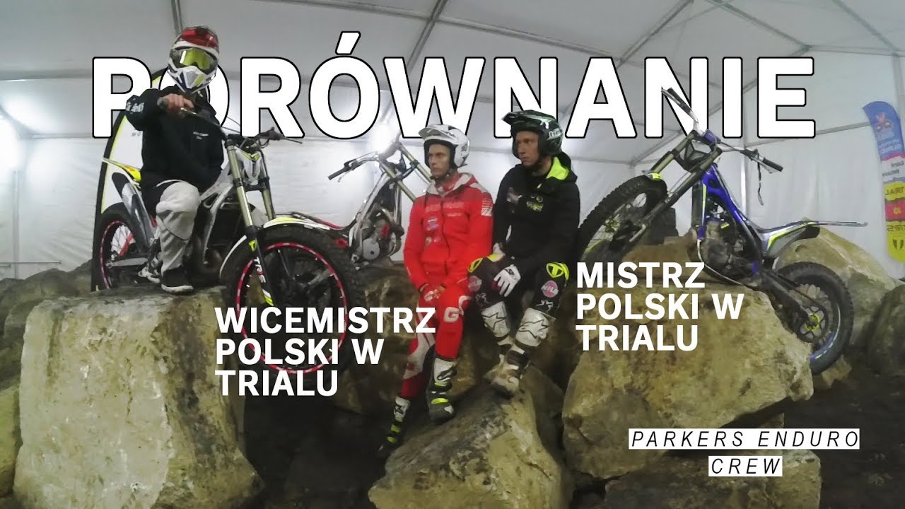 SHERCO vs. GAS GAS vs. TRS - PORÓWNANIE Z MISTRZEM I WICEMISTRZEM POLSKI