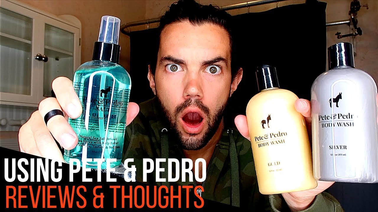 Pete and Pedro Product Review | Watch Me Try Out Their Sea Salt Spray, Body Wash, & More (Honest)