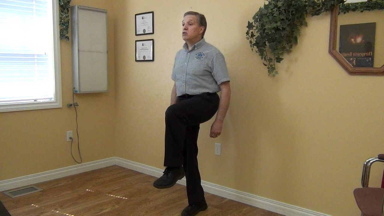Basic Balance Exercise - One Leg Stand