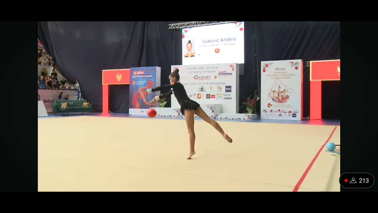 Andela VUKOVIC MONTENEGRO - Junior Ball Final - FIG Balkan Cup 2024