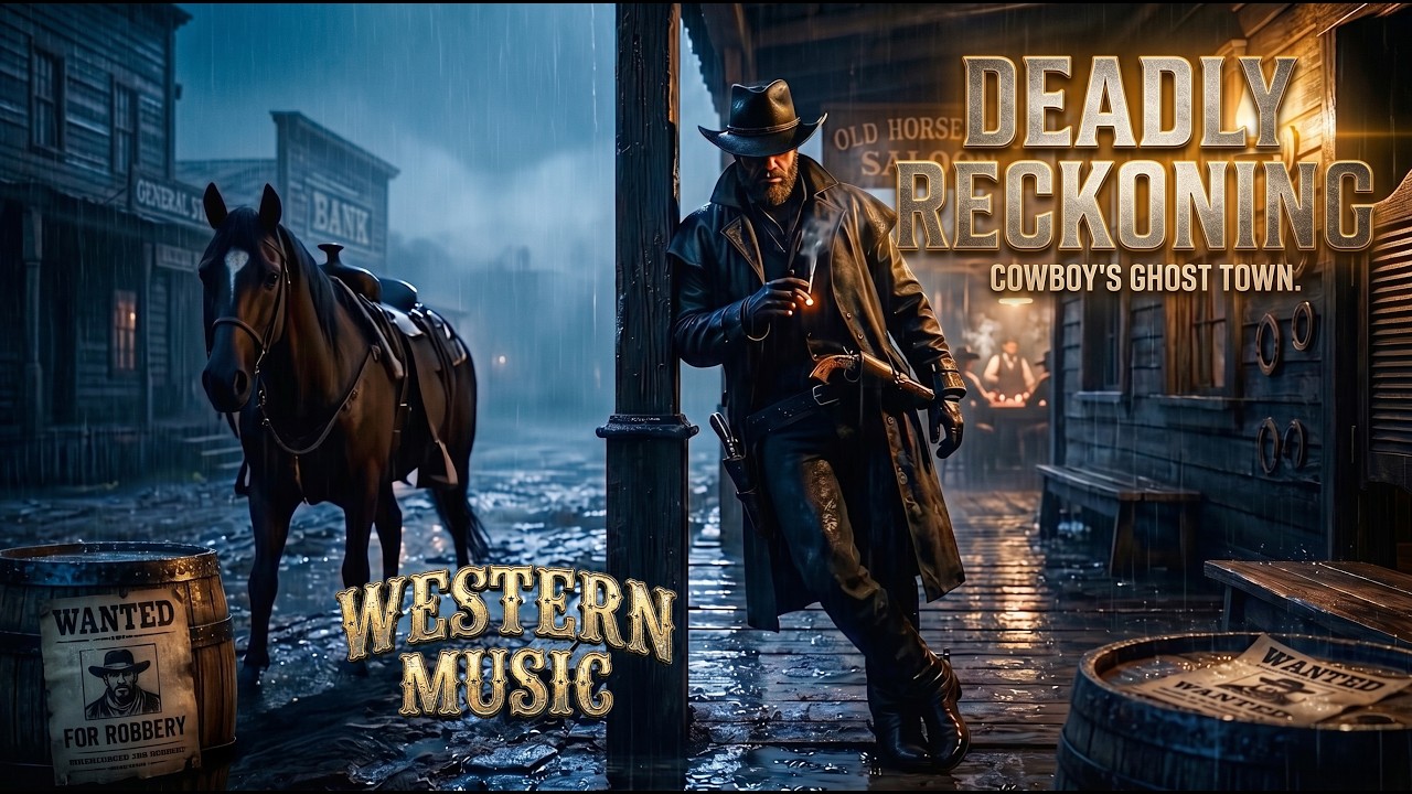 Rainy Western Night | Dark Blues