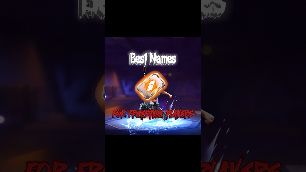 FREESTYLE NAME ! THE BEST NAMES IN FREE FIRE! 🔥 ( PART - 1 )