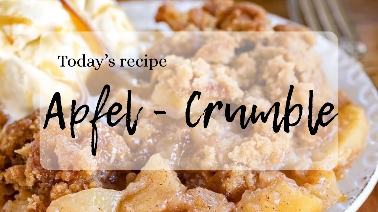 Этот яблочный крамбл — всегда отличная идея 🍎✨😋😍