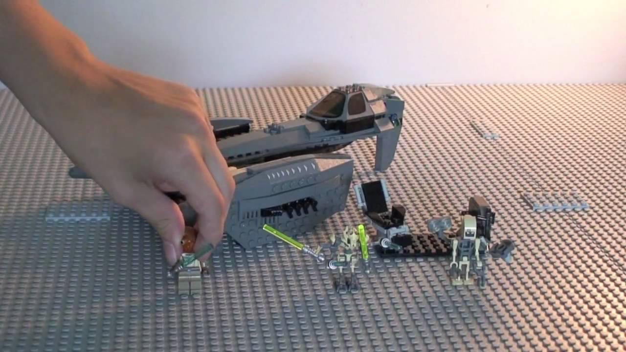 LEGO Star Wars General Greivous Starfighter 8095 Review