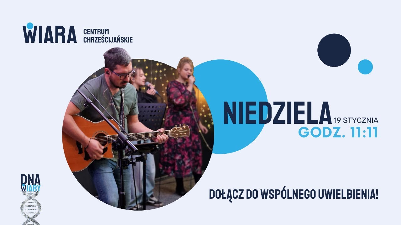 Spotkanie Niedzielne z Wiarą - 19.01.2025 - głosi Marcin Jankowski