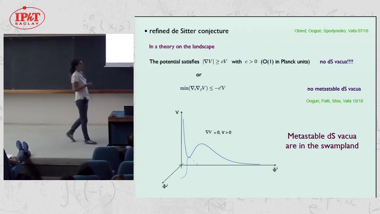 Mariana Grana : De Sitter vacua in string theory: from the landscape to the swampland