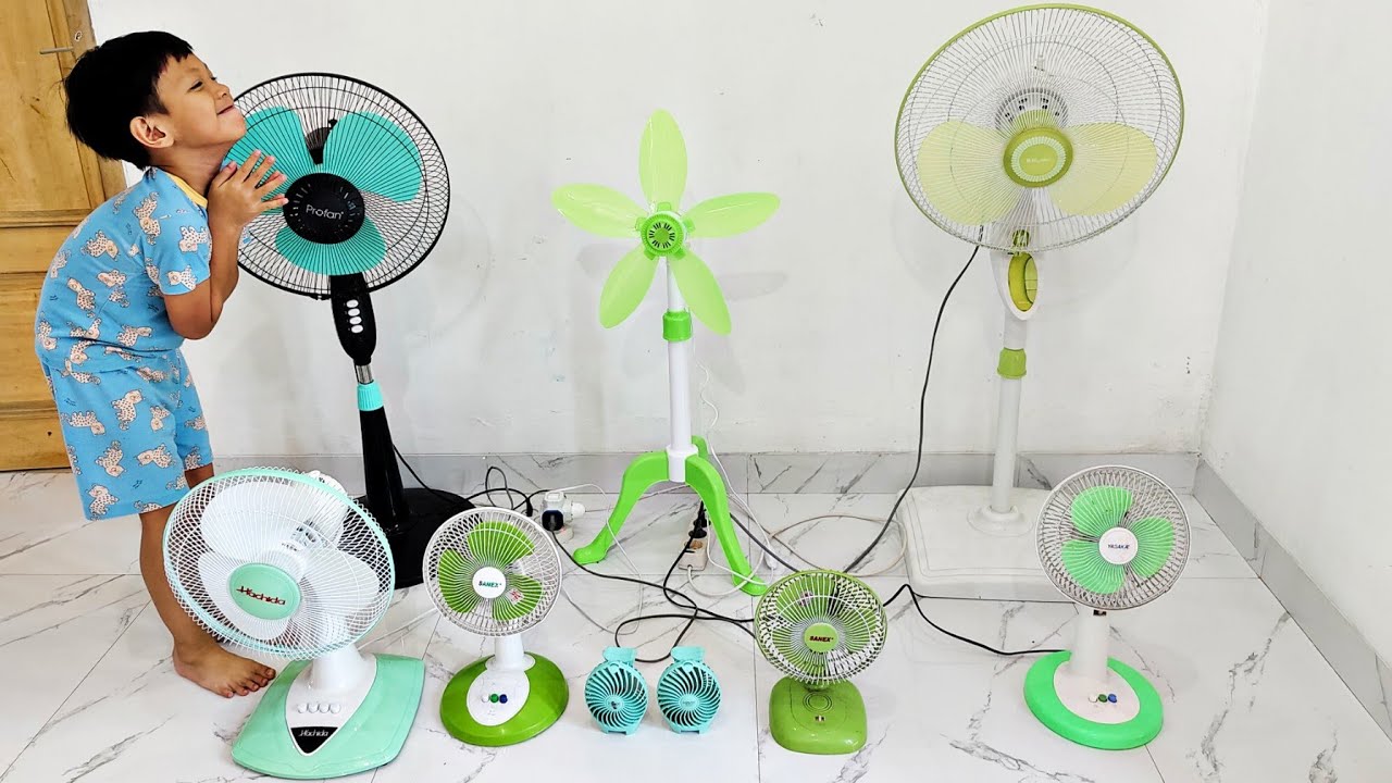 Grebek Koleksi Kipas Angin Althaf Warna Hijau dan Tosca‼️