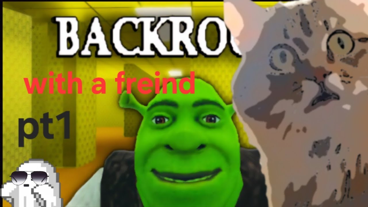 Playing Shrek in the backrooms with a friend PT:1
