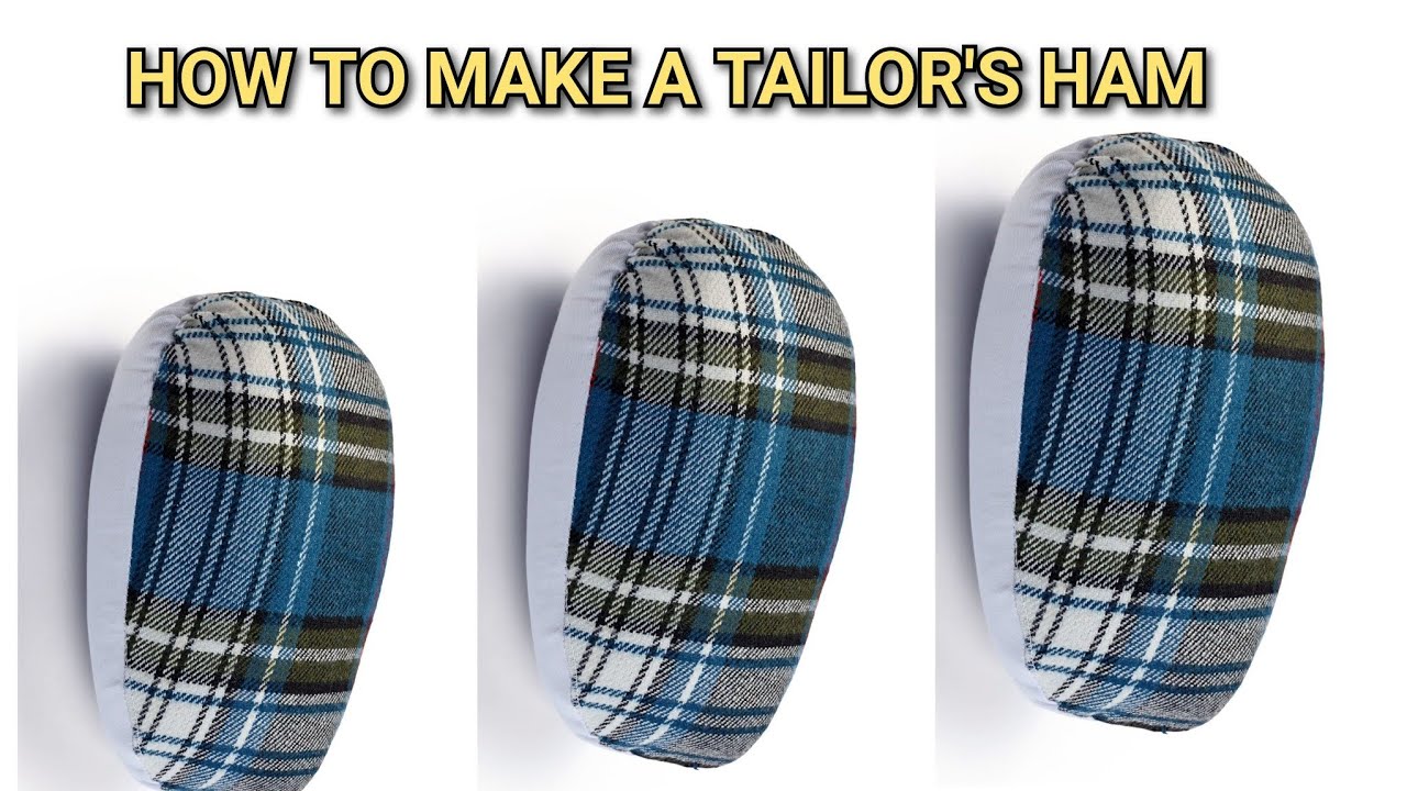 HOW TO CUT A SEW A TAILOR'S HAM.|| BEGINNER FRIENDLY TUTORIAL 