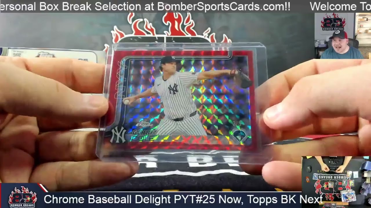 2025 Topps Chrome Baseball Delight Pick Your Team #25 Case Break 3 15 26