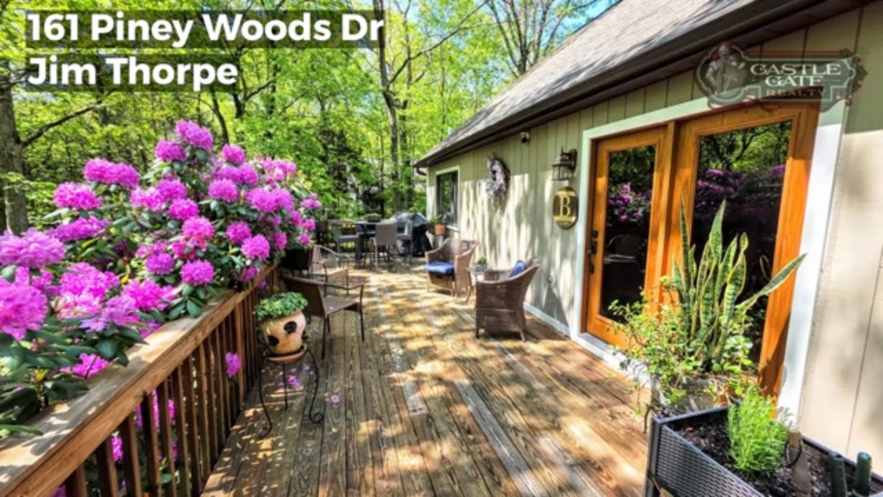 Modern Mountain Retreat in Bear Creek Lakes | 161 Piney Woods Dr, Jim Thorpe PA | 3 Bed, 3 Bath
