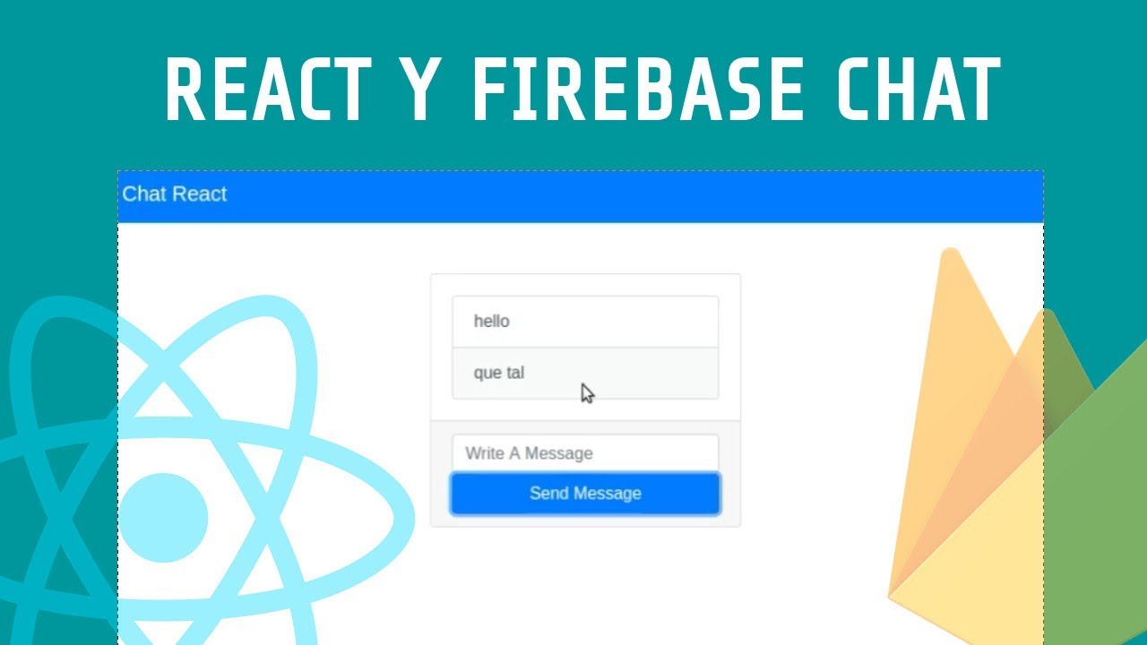 React y Firebase Chat, con Bootstrap4, Webpack y Babel