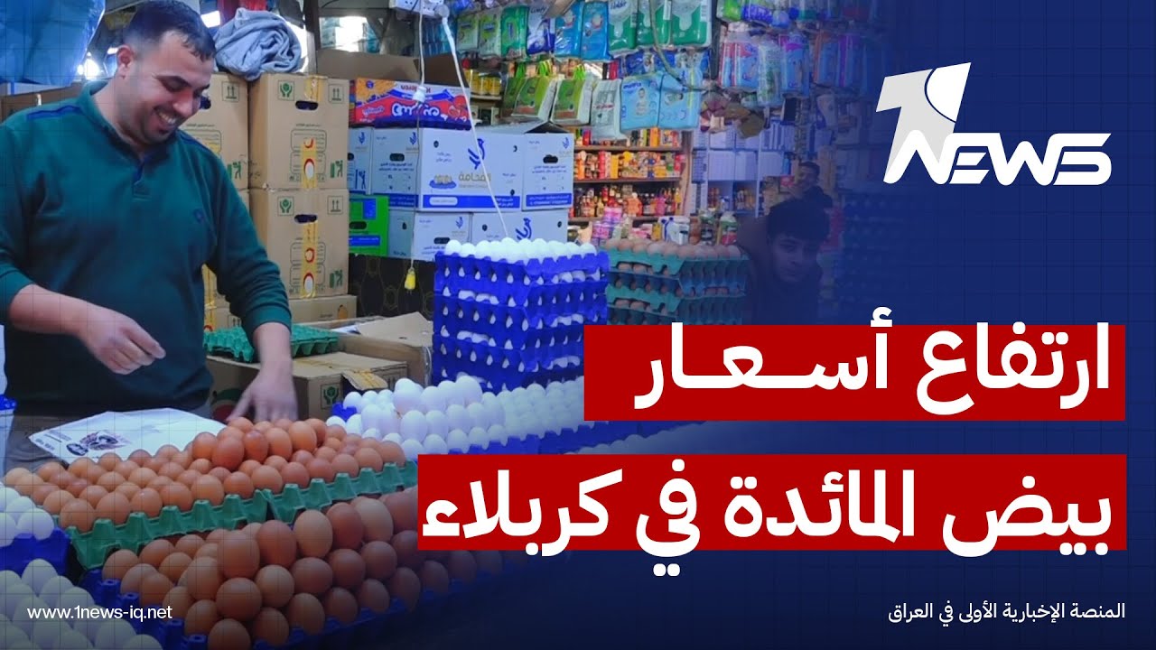 ارتفاع أسعار بيض المائدة في كربلاء إلى الضعف رغم منح مئات الدونمات لمستثمر تعهد برفد السوق