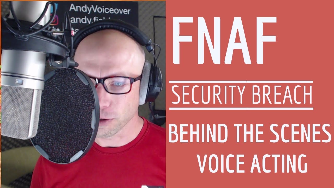 Закулисная озвучка FNAF Security Breach BTS