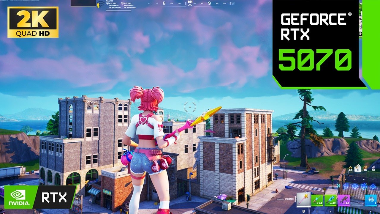 Fortnite Realod Gameplay RTX 5070 12GB (1440p ULTRA Settings/DLSS ON ) No Commentary