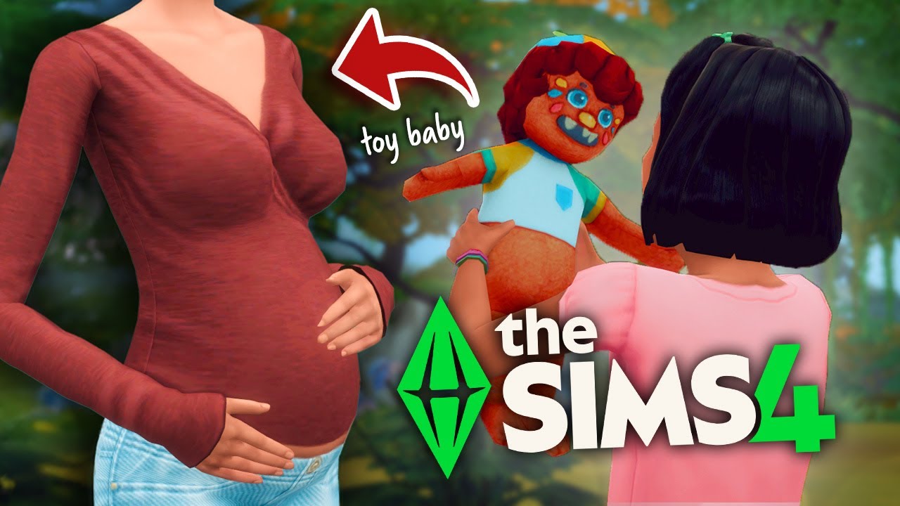 Моя симка забеременела от своего ВООБРАЖАЕМОГО ДРУГА!?!🍼 | Sims 4 Adventure Awaits
