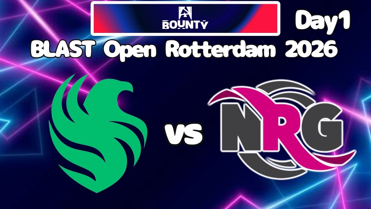 kyousukeいないけど応援しよう！【Falcons vs NRG / BLAST Open Rotterdam 2026 / Day1】