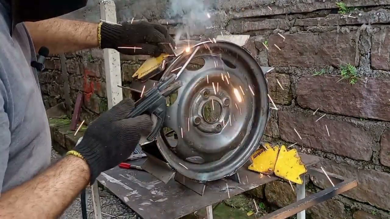 Rodas de Ferro Para Tratorito Motocultivador
