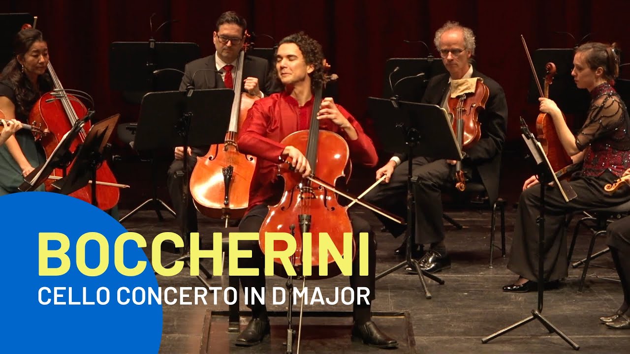 Luigi Boccherini Cello Concerto No. 2 in D Major – Fermín Villanueva, Magdeburg Philharmonic