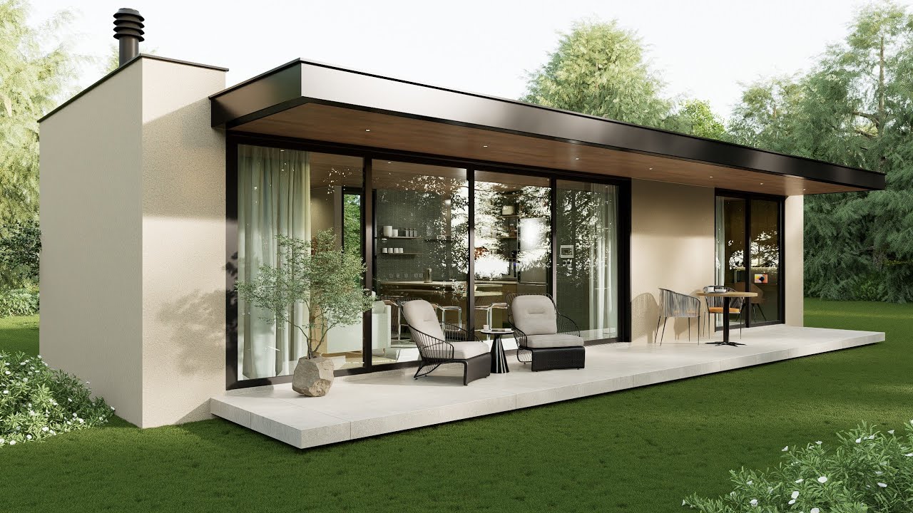 Casa Pequena com Vista para a Natureza | Para Relaxar