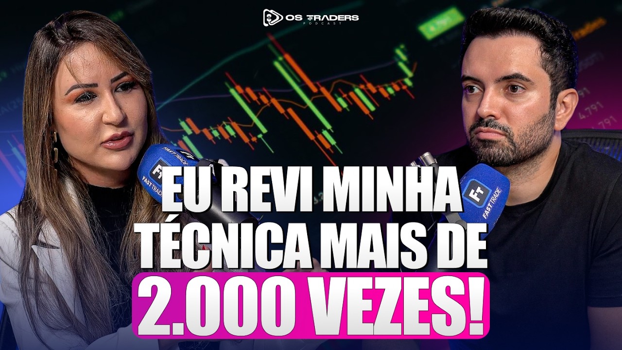 essa TRADER enganou seu CÉREBRO com essa TÉCNICA para SER CONSISTENTE NO DAY TRADE