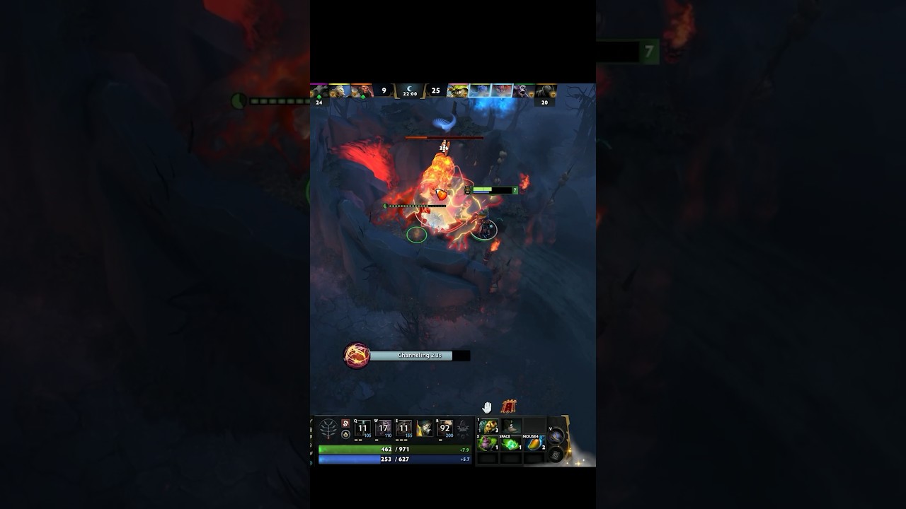 Level 7 Shadow Shaman Solo Roshan - Dota 2 Update 7.37c #dota2 #shorts #shadowshaman