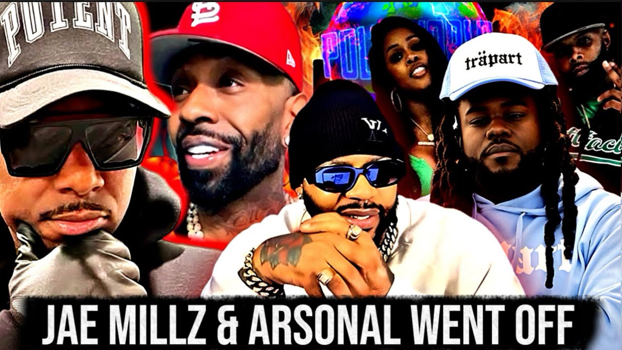 JAE MILLZ FLAMES AYE VERB 😳 | ARSONAL GOES OFF ON EAZY TBC IN HHIR INTERVIEW 