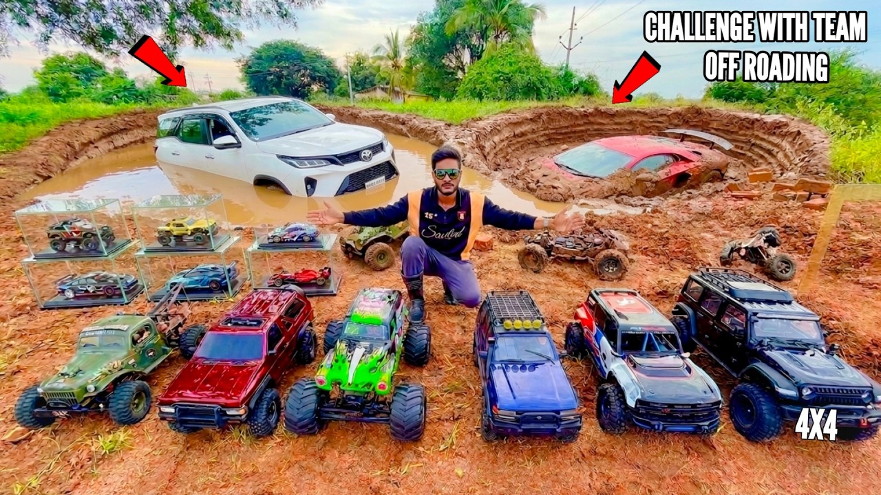 RC Team Extreme Mud Track Battle For RC Surprise Gift Box &ndash; Chatpat toy tv