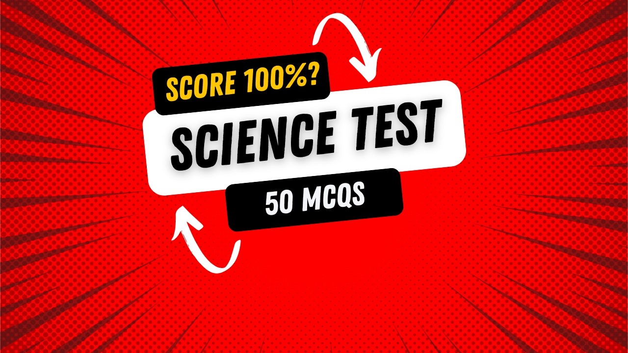 Ultimate Science Quiz Challenge | Can You Score 50/50?