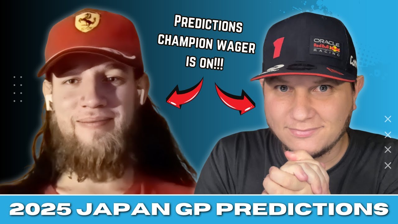 Our Predictions For The  2025 Japanese GP... And A Friendly Wager!!!