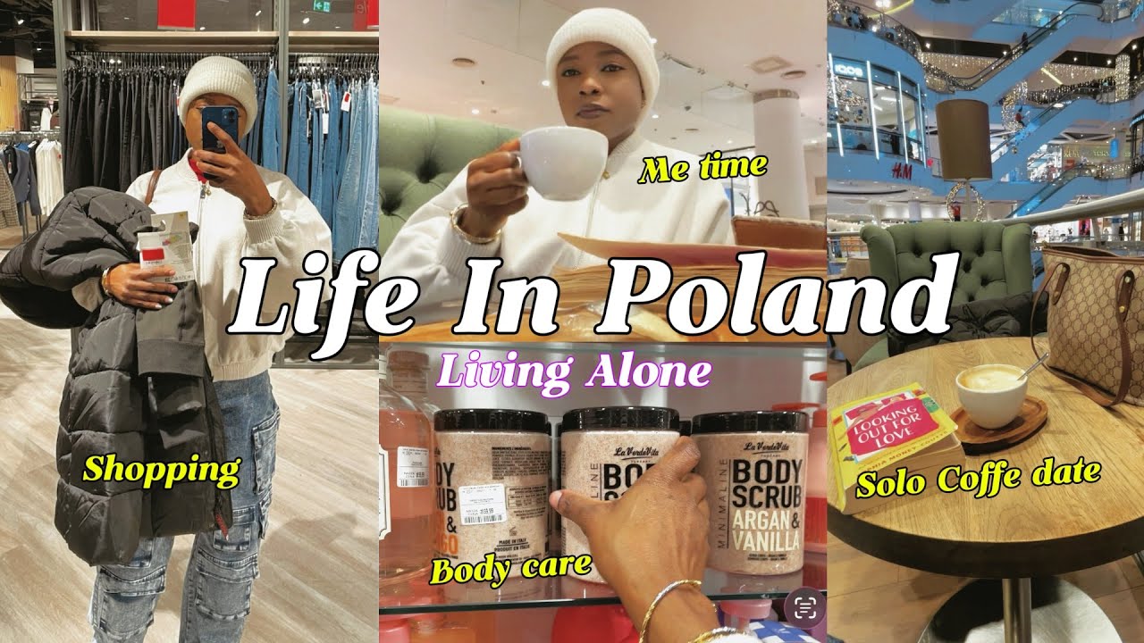 How I Spend My Days As An Immigrant(Living Alone) Coffee Solo Date, language school, African Shop. 