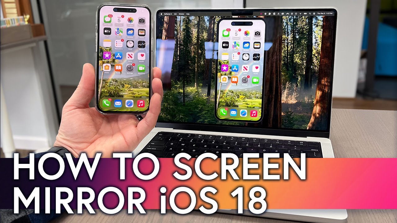 How to Screen Mirror iPhone on iOS 18