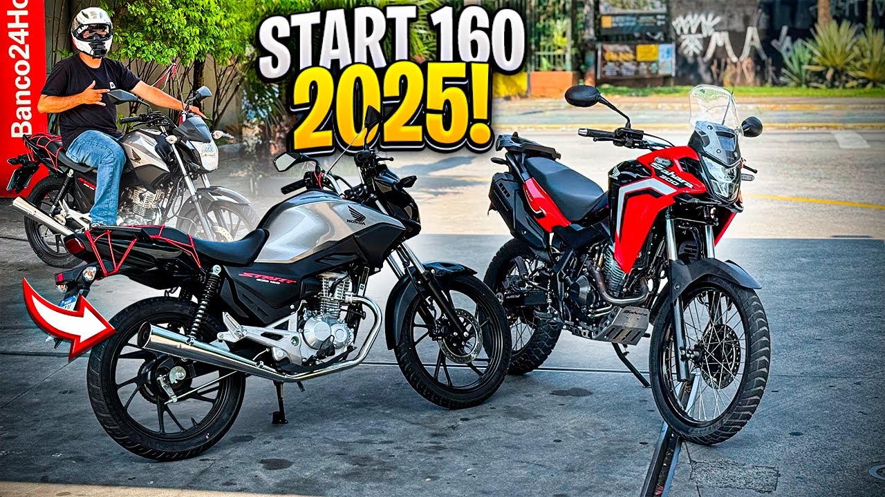 PRIMEIRA VEZ COM A START 160 2025 | ESCAPE DE LATA SEM FILTRO