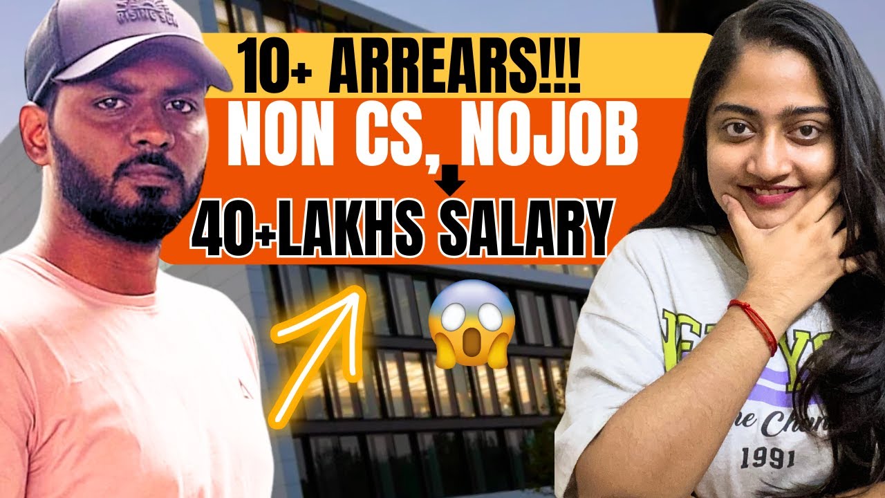 From 10+ Arrears to 40Lakhs+ Salary😳🔥 ECE To Coding Journey!