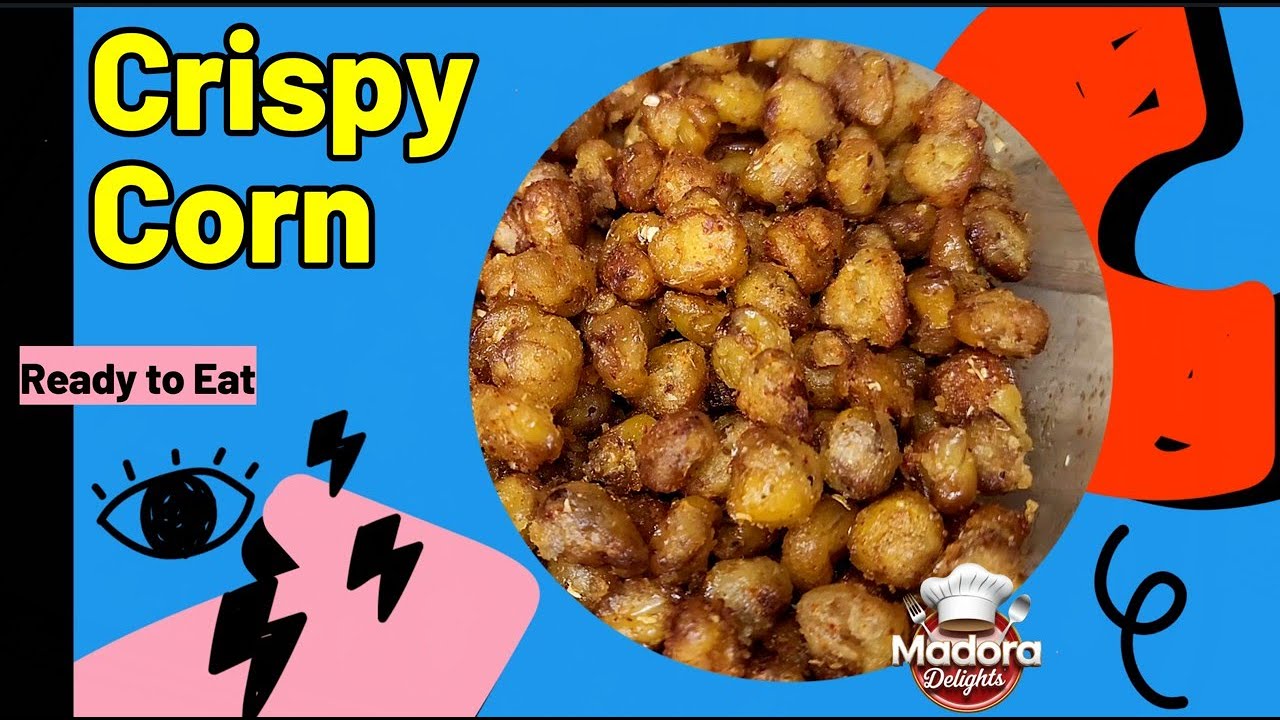 Crispy Corn Recipe | Barbeque Style | Crunchy & Spicy Snack by Madora Delights