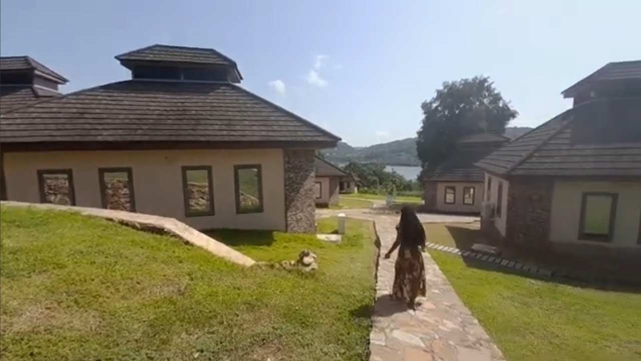 This Peninsula Resort at Akosombo in Ghana is something else!