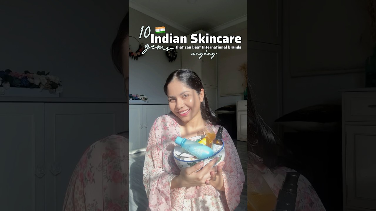 10 Indian Skincare Gems That Put Luxury Brands to Shame ✨#shorts #skincare