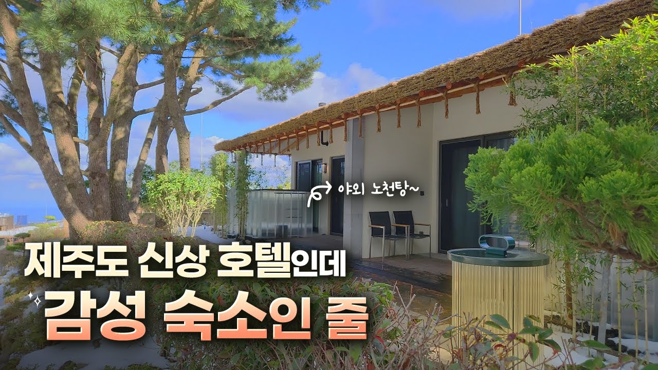 특급 호텔과 감성 숙소의 장점만 모았다는데...과연? | 엠버 퓨어힐 제주