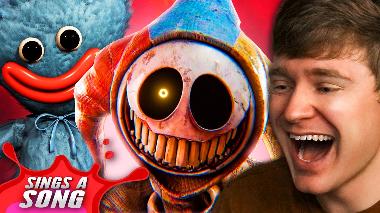 PROTOTYPE и HUGGY WUGGY поют песенку!? (Реакция)
