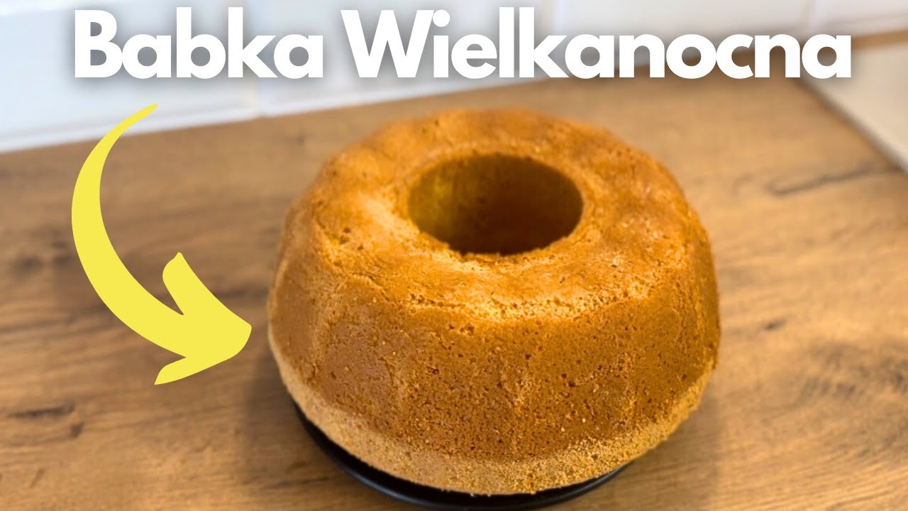 WIELKANOCNA BABKA MAJONEZOWA (najlepszy przepis)