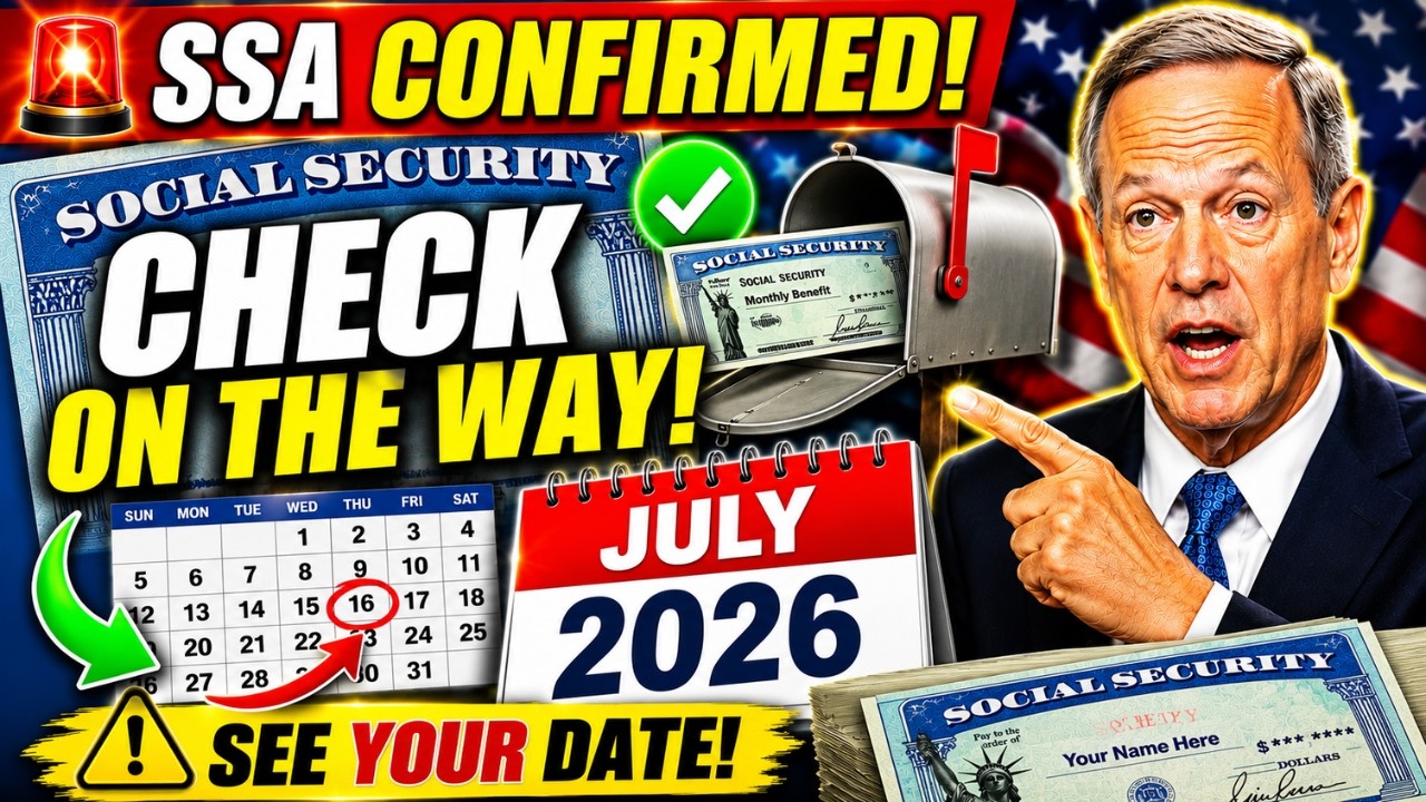 SSA CONFIRMED! July 2026 Payment Dates Released &mdash; Find Your Exact Payday NOW 💰