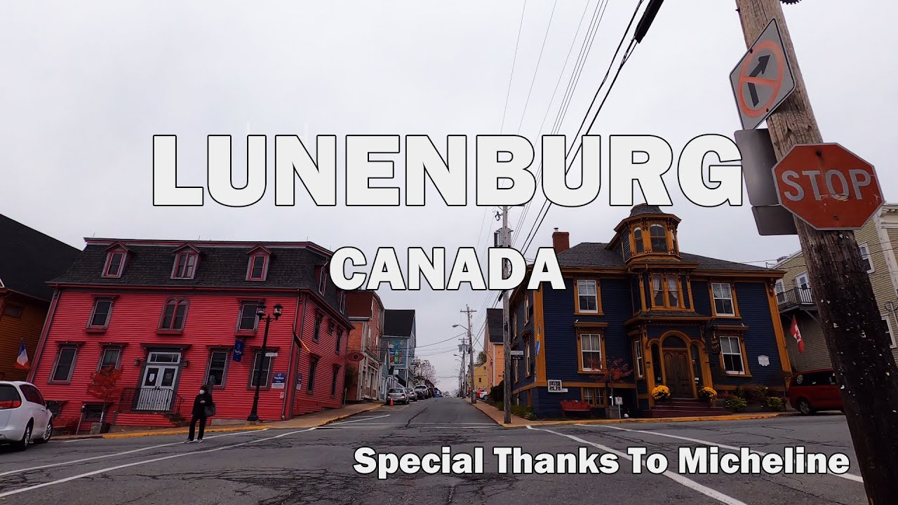 Lunenburg, Canada - Driving Tour 4K