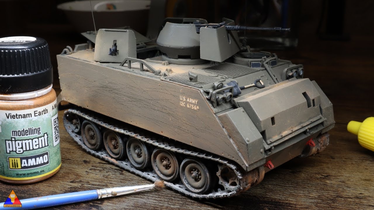Dense Jungle = Heavy Scratches! | Vietnam War M113 ACAV Weathering Techniques