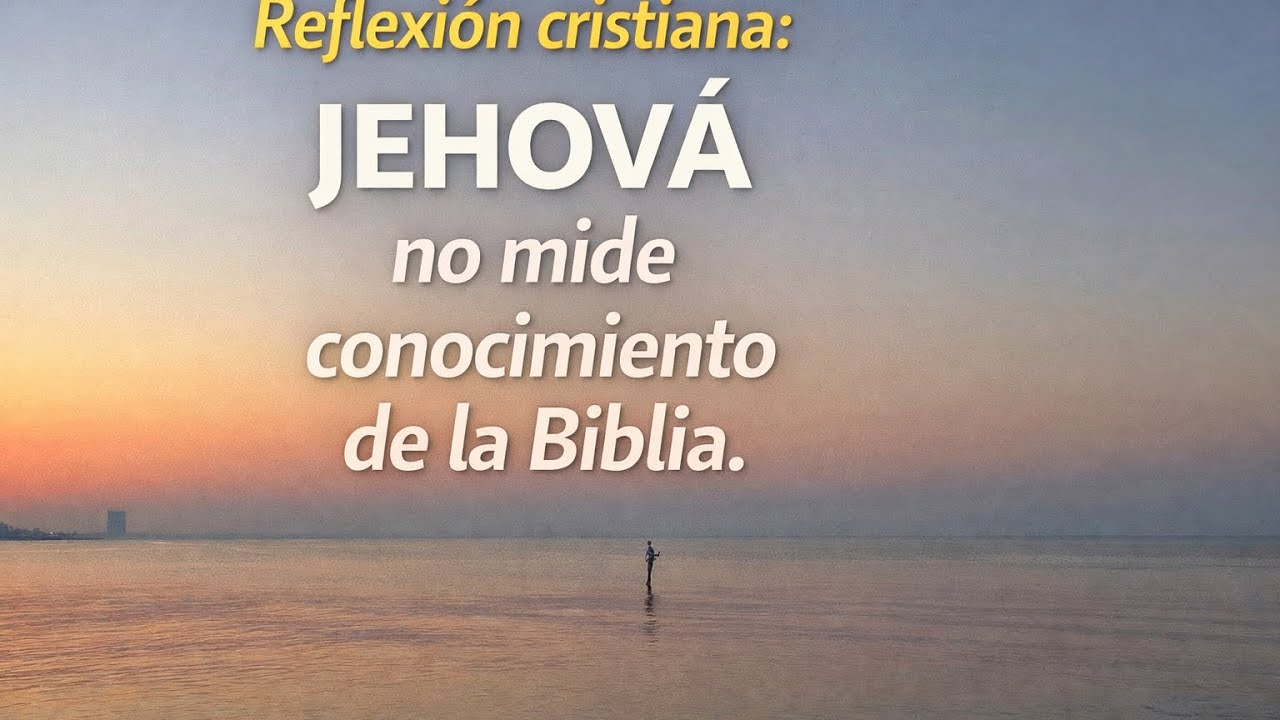 Reflexión Cristiana.