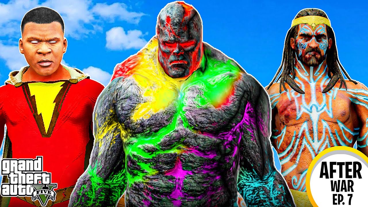 GOD TITAN BECAME RAINBOW TITAN [Hindi] | GTA V GAMEPLAY [ PART 7 ] | Team4SHOOTER