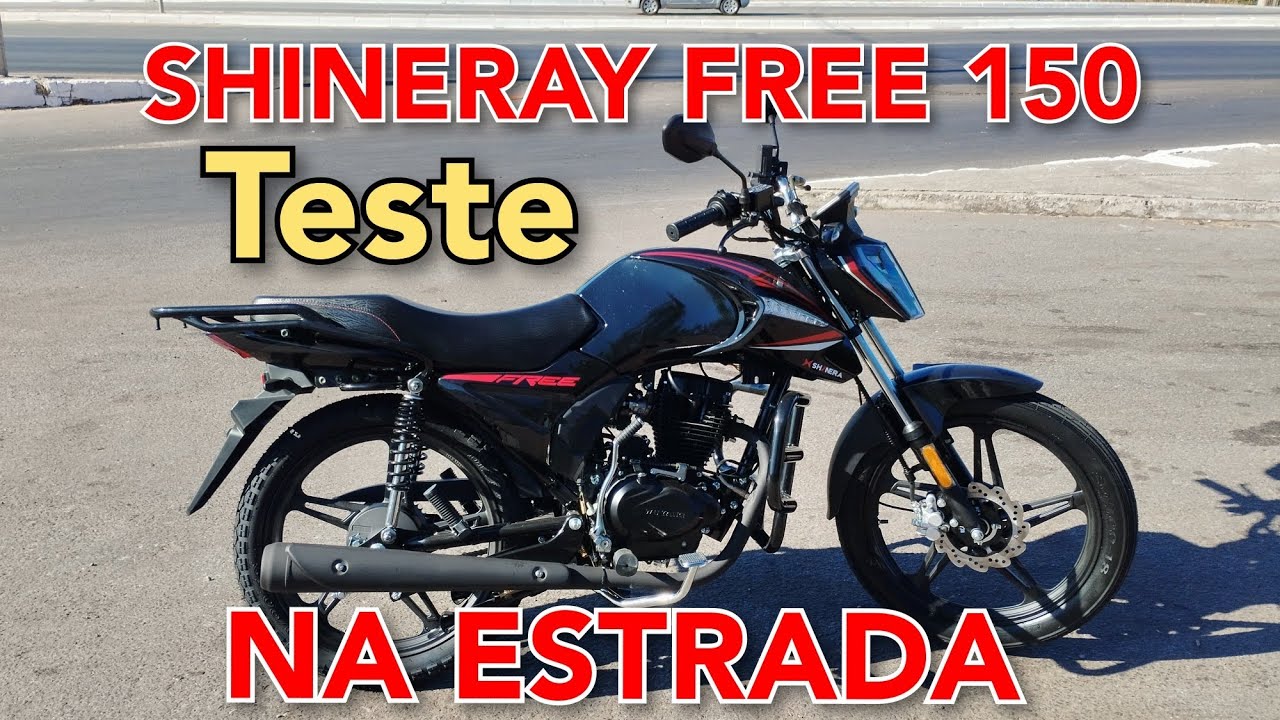 Shineray FREE 150 EFI, Teste na estrada/ teste na Br / velocidade máxima