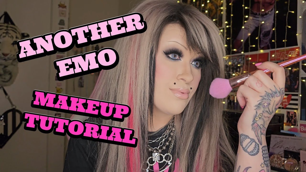 Another Emo Makeup Tutorial - CHIT CHAT GRWM